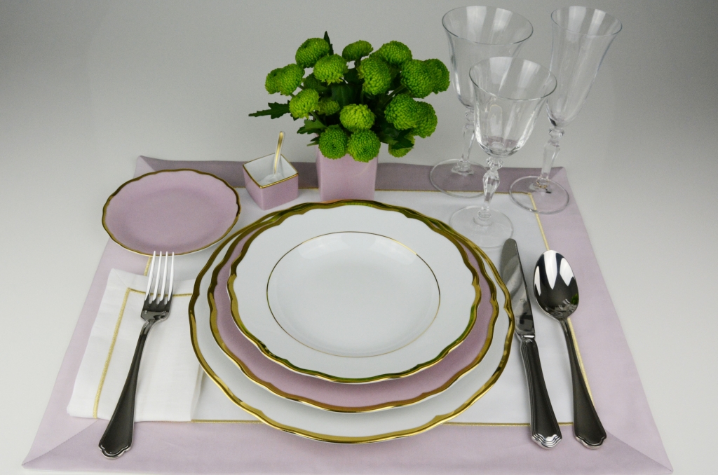 Colbert decoro Rosa Vintage